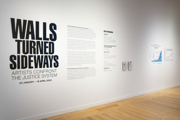 Tufts University Art Galleries: Walls Turned Sideways